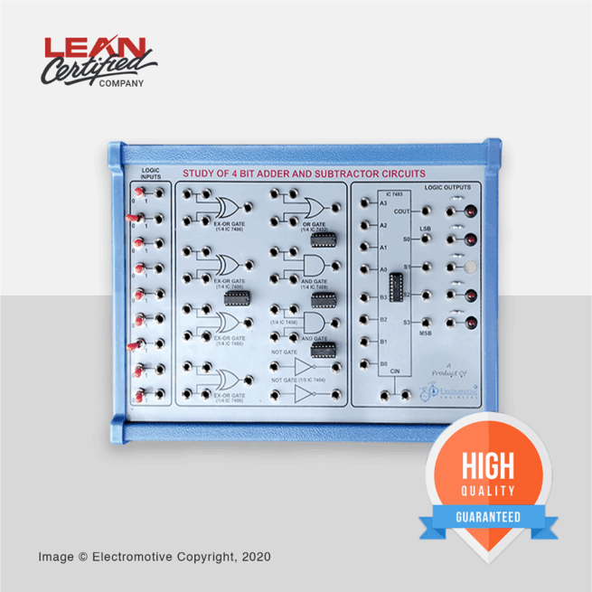4 Bit Negator Study of 4 Bit Adder And Subtractor Circuits